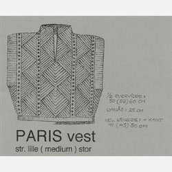 PARIS VEST eller GENSER